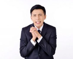 不躾なお願いをする男性